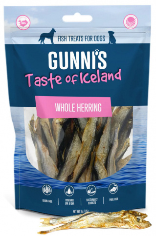 Gunni's Whole Herring 3oz