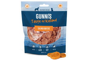 Gunni's Salmon Wafers 5oz