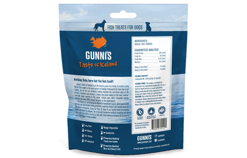Gunni's Salmon Wafers 5oz