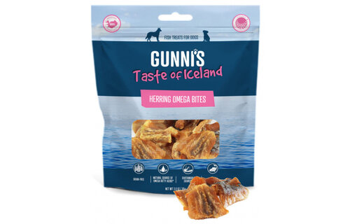 Gunni's Herring Omega Bites 3oz