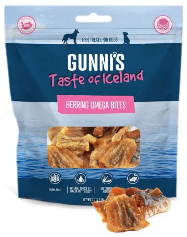 Gunni's Herring Omega Bites 3oz
