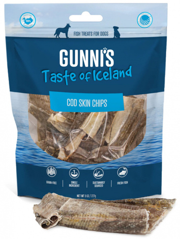 Gunni's Cod Skin Chips 9oz