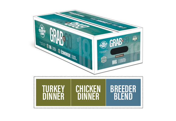 Big Country Raw Grab N Go Big Deal Dog 9 x 2 lb