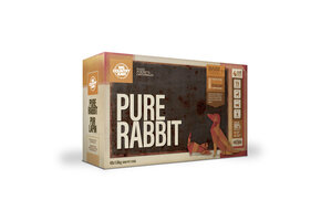 Big Country Raw Pure Rabbit Dog 4 x 1 lb Ctn