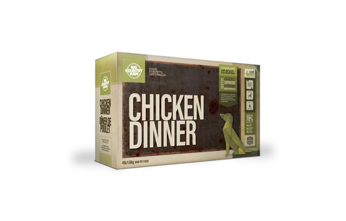 Big Country Raw Chicken Dinner Dog 4LB