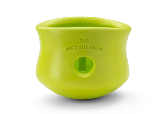 West Paw Toppl Large 4" Green