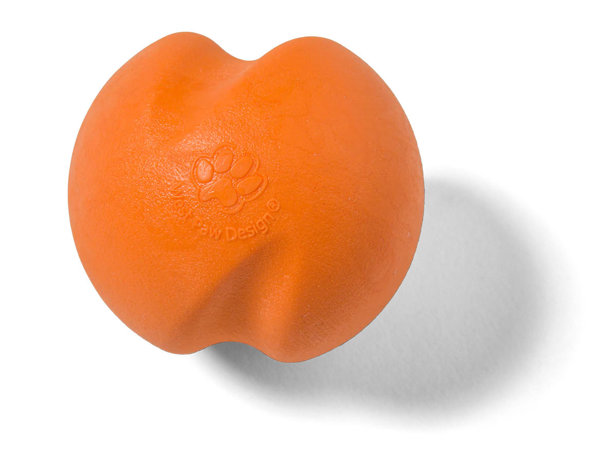 West Paw Jive Small 2.5" Tangerine