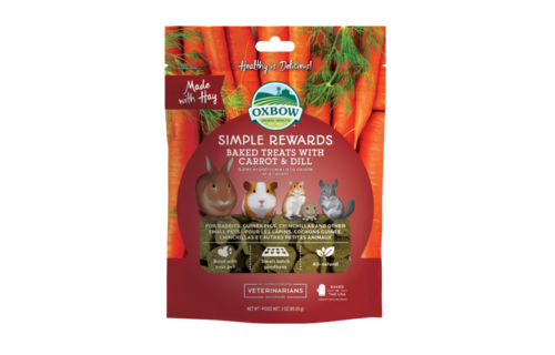 OXBOW Carrot & Dill Treats 85g