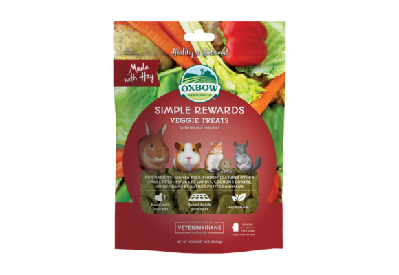 OXBOW Simple Rewards Veggie Treats 3oz