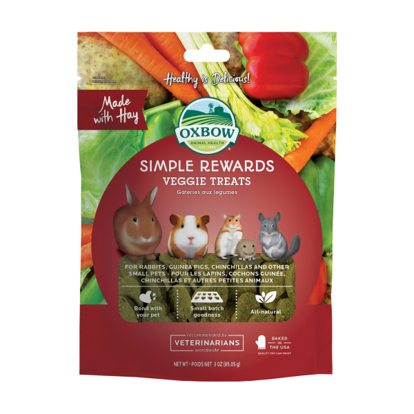 OXBOW Simple Rewards Veggie Treats 3oz