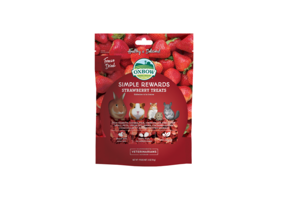 OXBOW Simple Rewards Strawberry Treats 0.5oz
