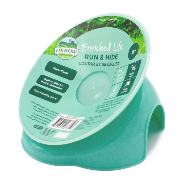Oxbow Enriched Life Wheel Run & Hide 8"