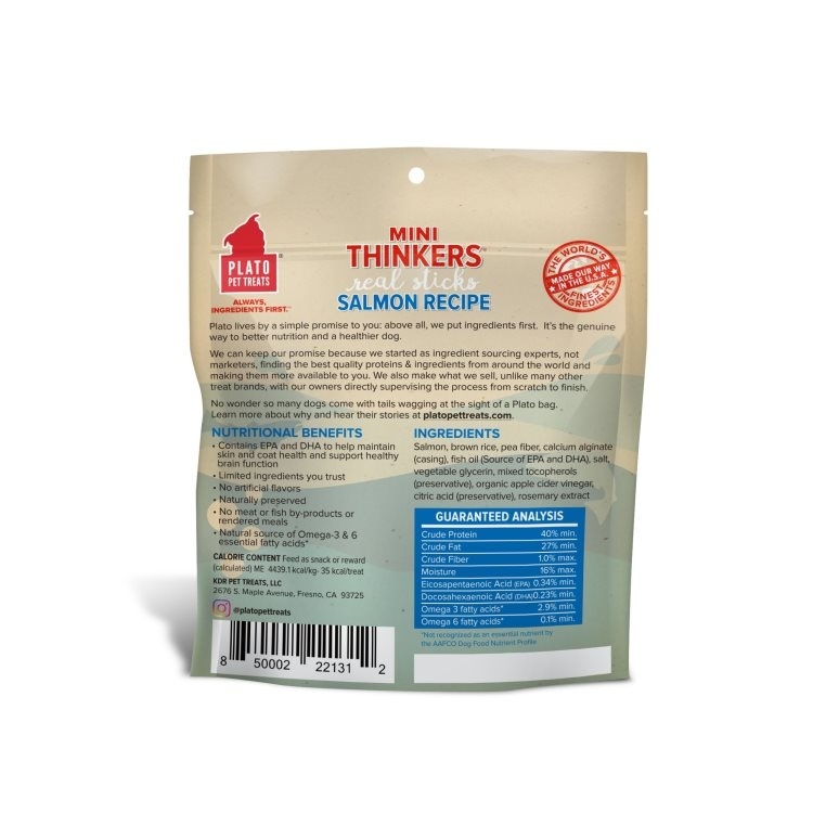 Plato Mini Thinkers Salmon Recipe 3oz