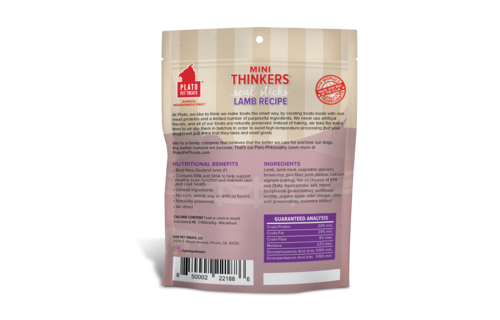 Plato Small Bites GF Lamb 2.5oz