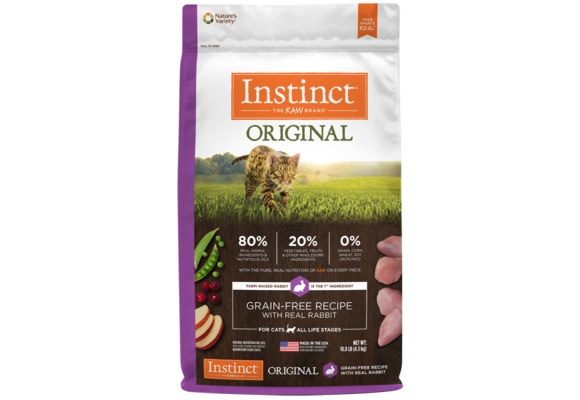 Instinct Cat Original Grain-Free Rabbit 10lb