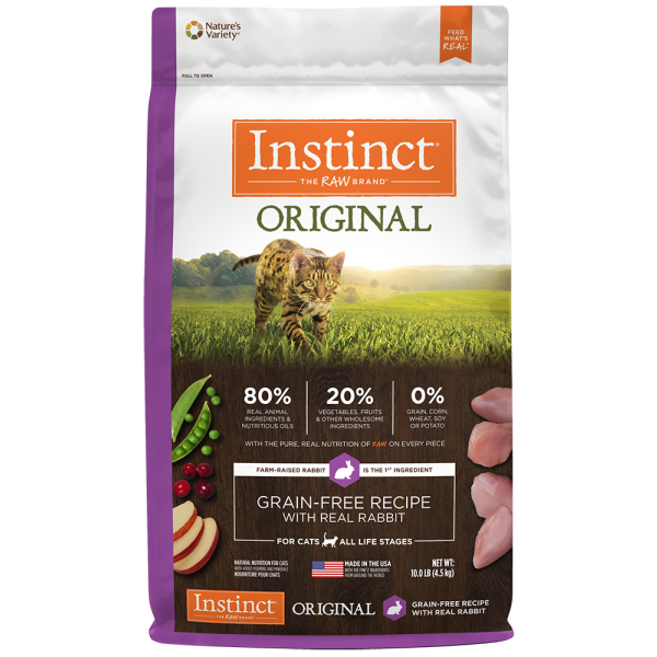 Instinct Cat Original Grain-Free Rabbit 10lb