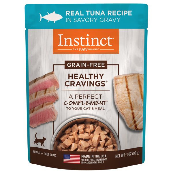 Instinct Cat Healthy Cravings Tuna 3oz Pouch (24/cs) - Woofy's by Paw  Street Market