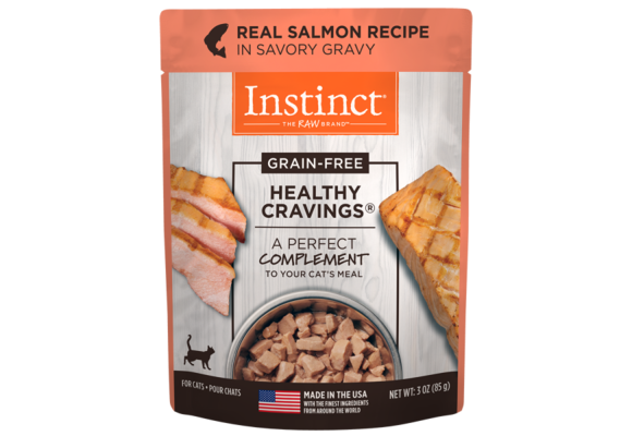 Instinct Cat Healthy Cravings Salmon Pouch 3oz