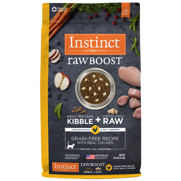 Instinct Cat RBK Cage Free Chicken 10lb Woofy s by Paw Street Market