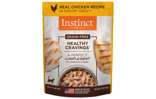 Instinct Cat Healthy Cravings Chicken Pouch 3oz