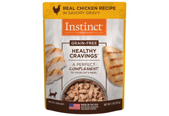 Instinct Cat Healthy Cravings Chicken Pouch 3oz