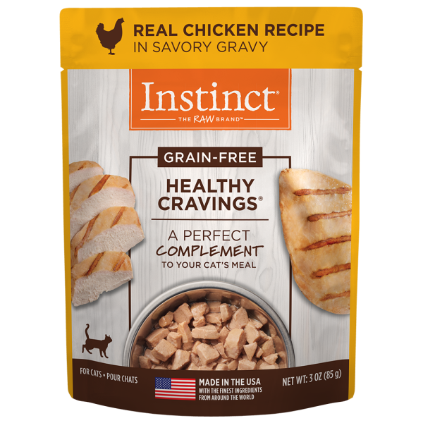Instinct Cat Healthy Cravings Chicken Pouch 3oz