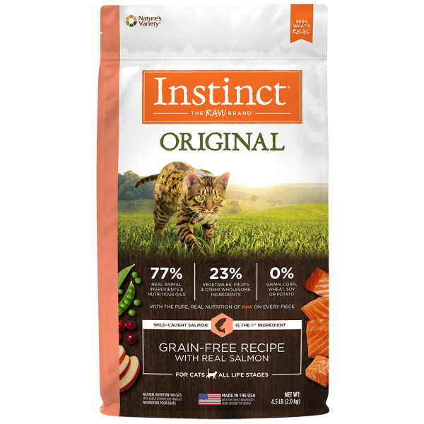 Instinct Cat Original Grain-Free Salmon 4.5lb