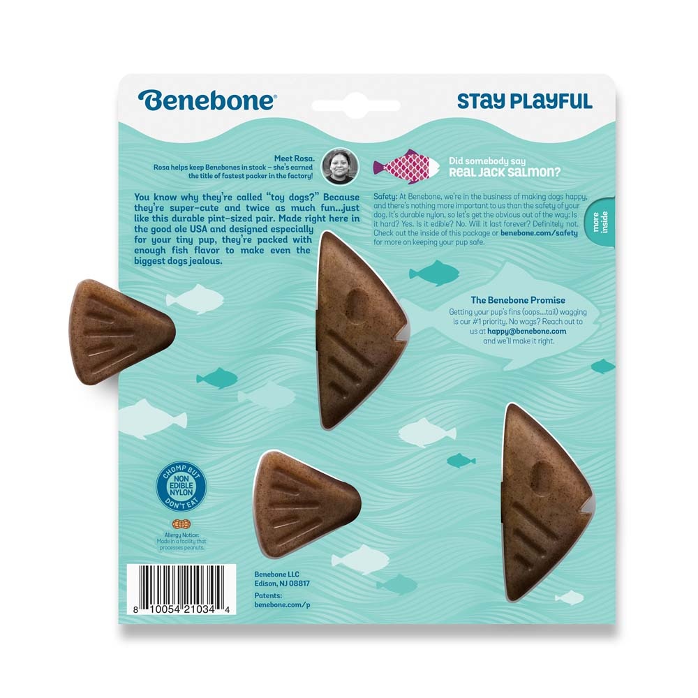 Benebone Fishbone Tiny 2pk