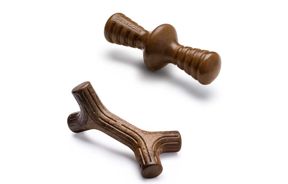 Benebone Maplestick and Zaggler Bacon MEDIUM 2pk