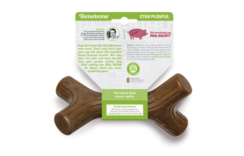 Benebone Bacon Stick Medium