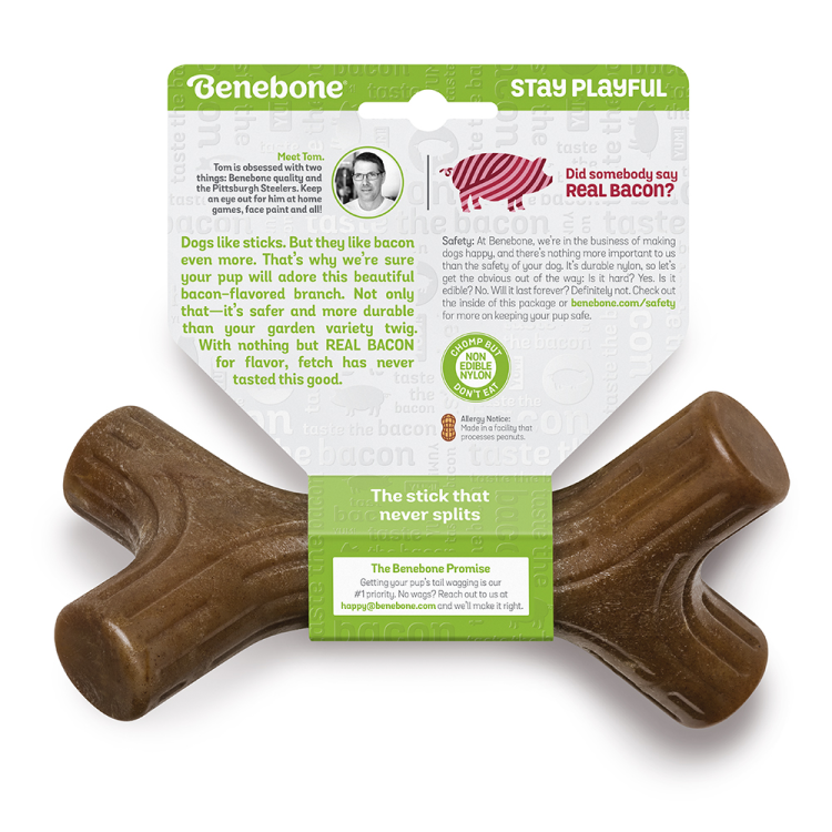 Benebone Bacon Stick Medium