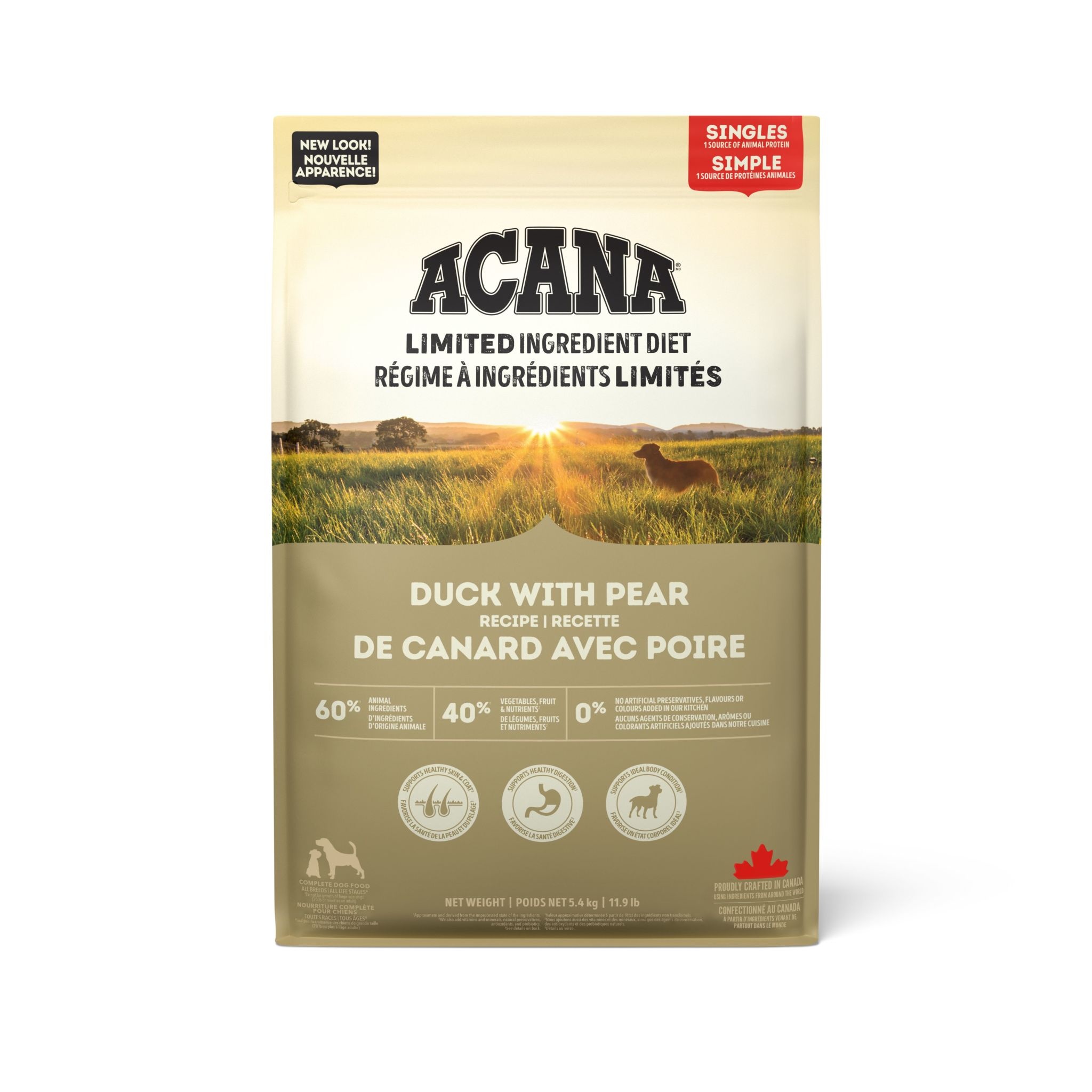 Acana Duck & Pear Dog 5.4kg