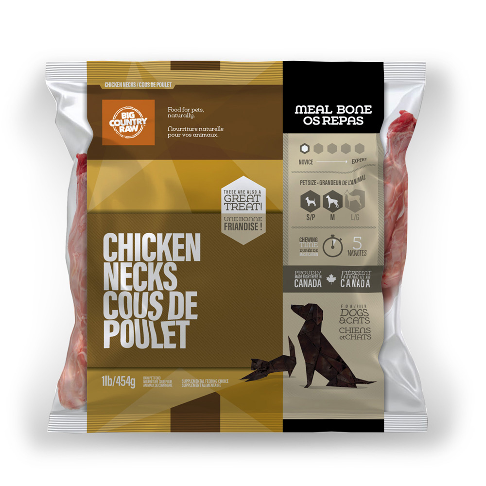 Big Country Raw Chicken Neck 1lb