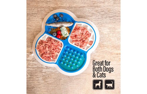 Big Country Raw Lick Tray Blue/White