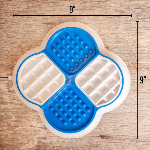 Big Country Raw Lick Tray Blue/White