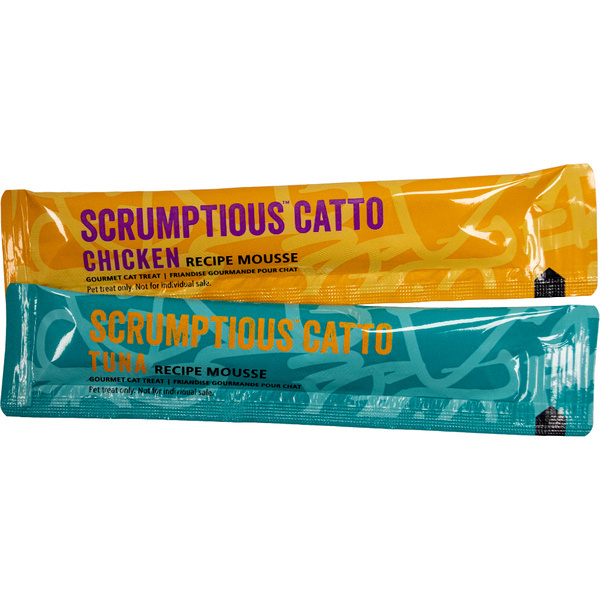 Catto Chicken & Tuna Recipe Mousse 4 Tubes  0.5oz