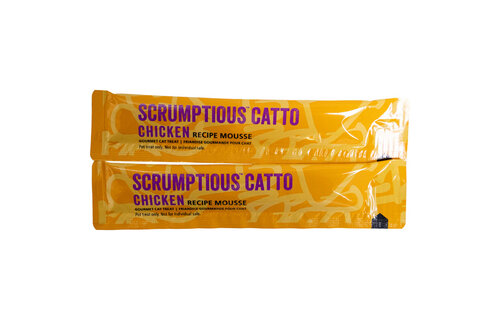 Catto Chicken Recipe Mousse 4 Tubes 0.5oz