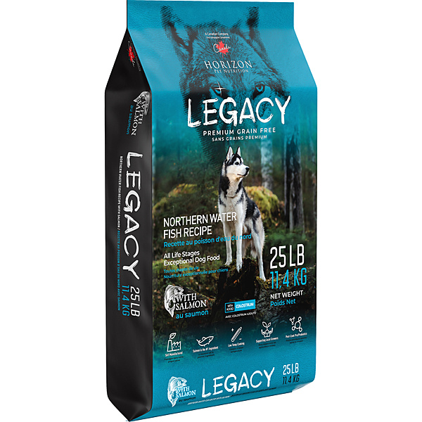 Legacy Dog Northern Water Fish Recipe 25Lb