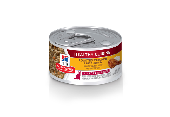 Science Diet Cat Adult Chicken & Rice Medley 2.8oz