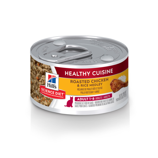Science Diet Cat Adult Chicken & Rice Medley 2.8oz
