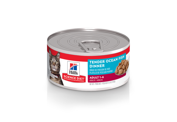 Science Diet Cat Adult Ocean Fish Dinner 5.5oz