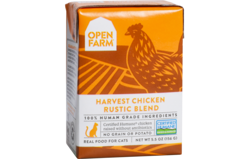 Open Farm Cat Stews Harvest Chicken Rustic Blend 5.5oz