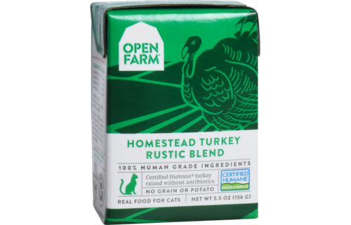 Open Farm Cat Stews Homestead Turkey Rustic Blend 5.5oz