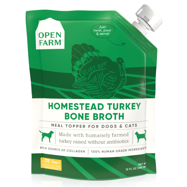 Open Farm Bone Broth - Turkey 12oz