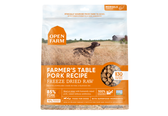 Open Farm Dog Freeze Dried Raw Pork 13.5oz