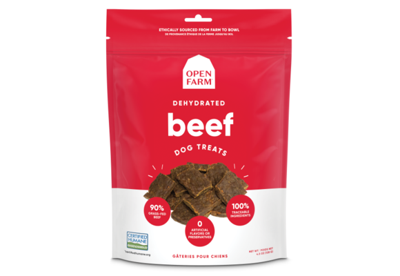 Open Farm Dehydrated Beef Treats 4.5oz