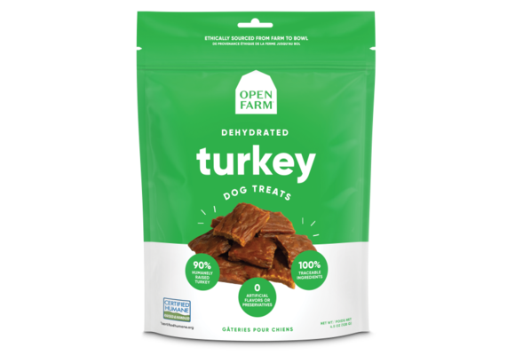 Open Farm Dehydrated Turkey Treats 4.5oz