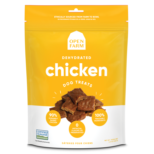 Open Farm Dehydrated Chicken Treats 4.5oz