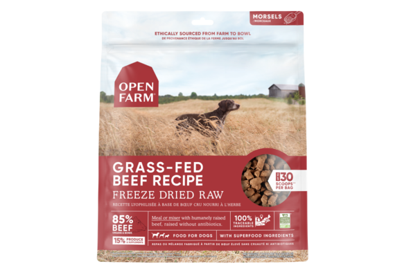 Open Farm Dog Freeze Dried Raw Beef 13.5oz