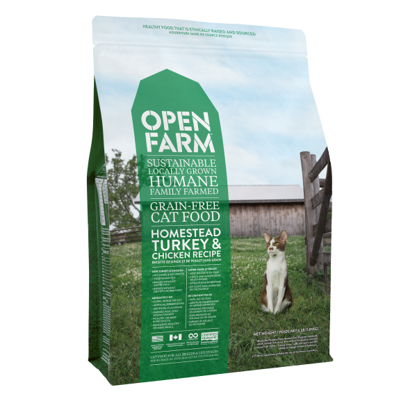 Open Farm Cat Grain-Free Turkey & Chicken 4lb